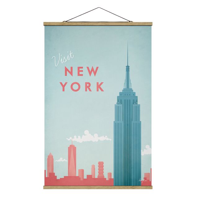 Tableau ville Poster de voyage - New York