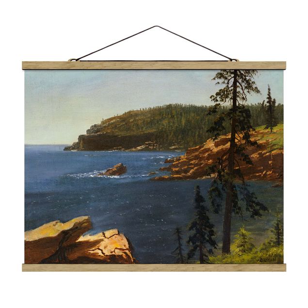 Tableaux romantisme Albert Bierstadt - Côte californienne