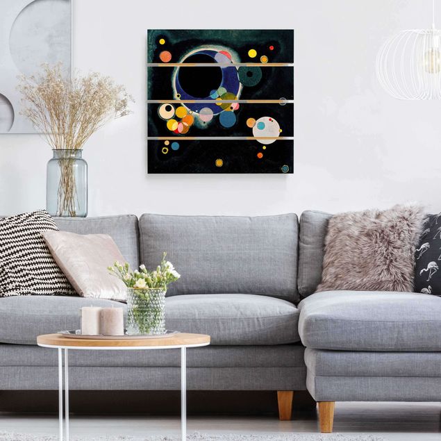 Décoration artistique Wassily Kandinsky - Cercles d'esquisses