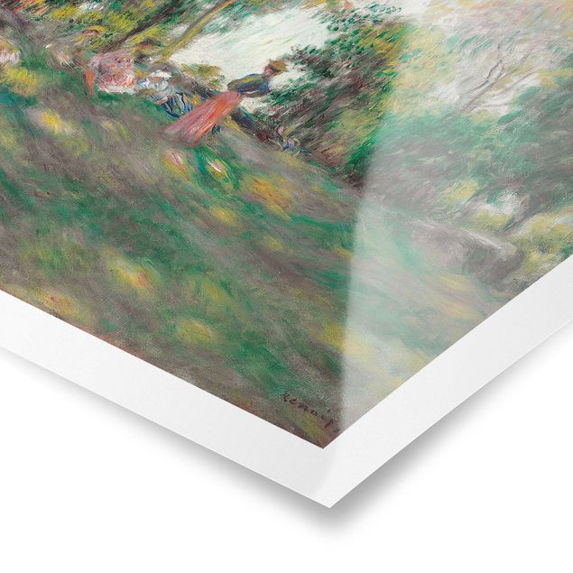 Tableaux modernes Auguste Renoir - Paysage avec figures