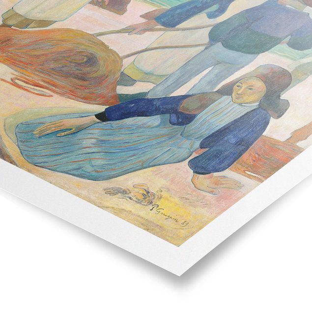 Tableaux portraits Paul Gauguin - Les cueilleurs de varech (Ii)