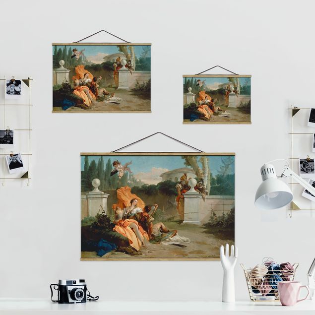 Tableau portraits Giovanni Battista Tiepolo - Rinaldo et Armida