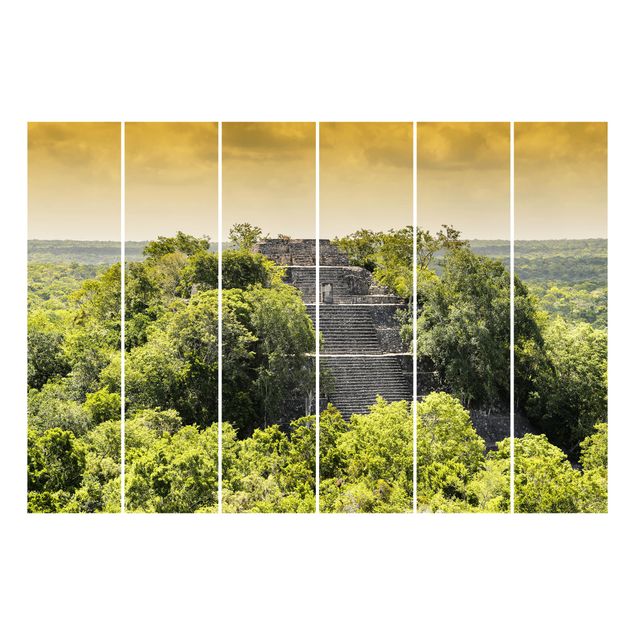 Panneaux japonais Pyramide de Calakmul