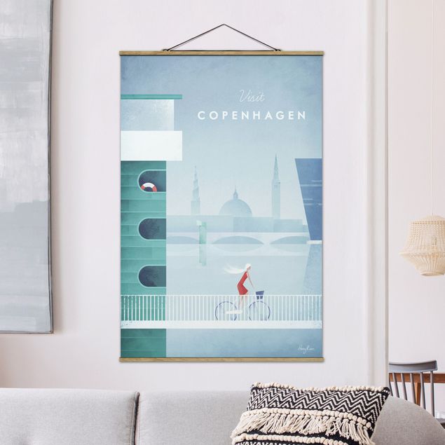 Décorations cuisine Poster de voyage - Copenhague