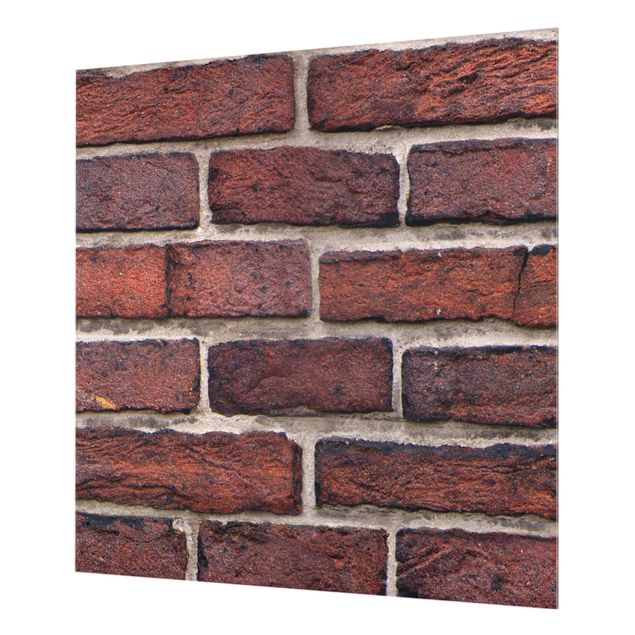 Fond de hotte - Brick Wall Red
