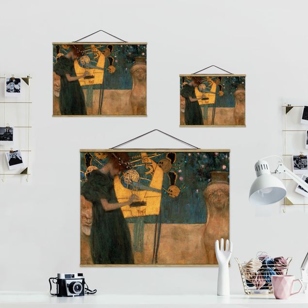 Tableaux reproductions Gustav Klimt - Musique