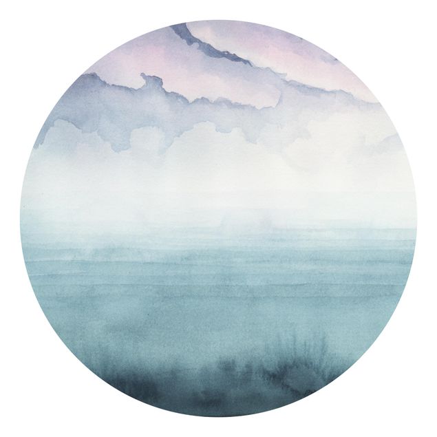 Papier peint panoramique paysage Crépuscule sur la baie I