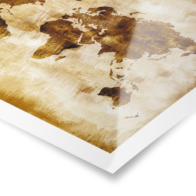 Tableaux muraux No.CG75 Carte du monde