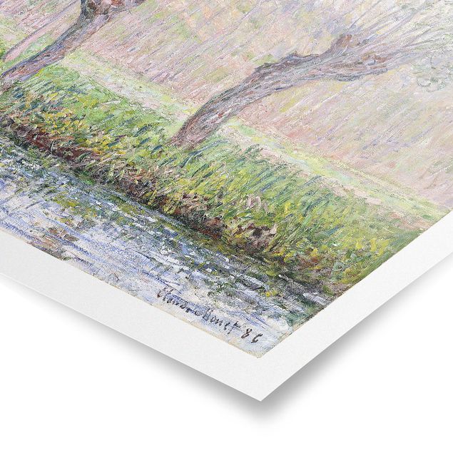 Tableaux Artistiques Claude Monet - Saule au printemps