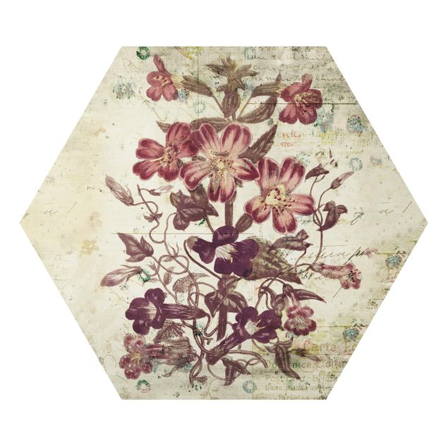 Tableaux Dessin Floral Vintage