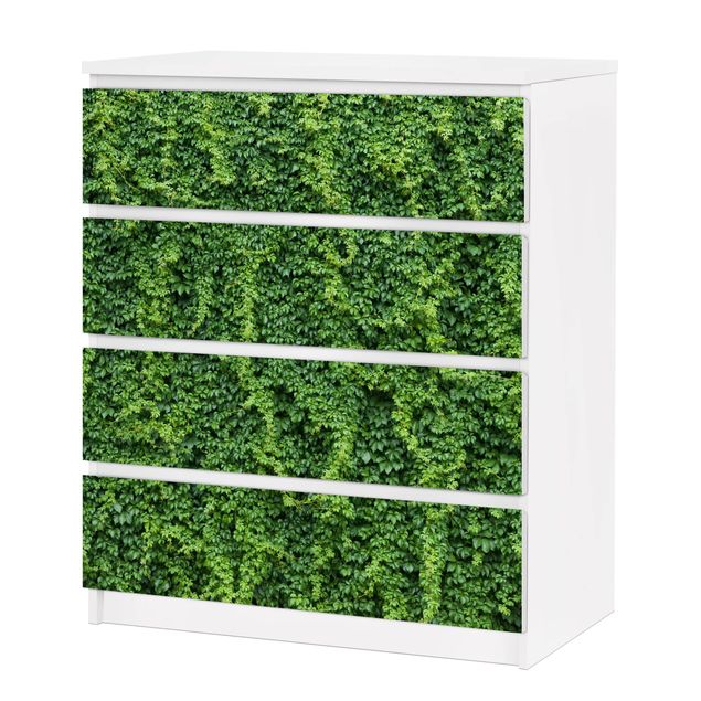 Papier adhésif pour meuble IKEA - Malm commode 4x tiroirs - Ivy