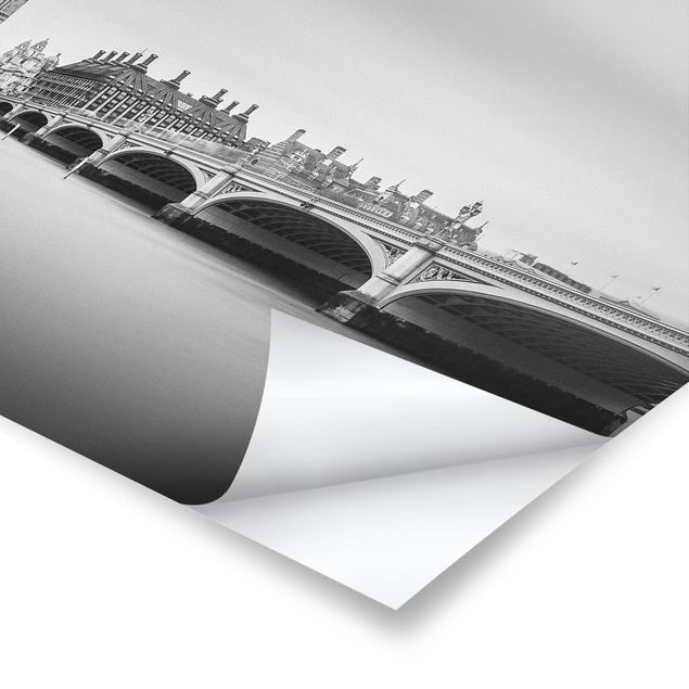 Tableau décoration Pont de Westminster et Big Ben