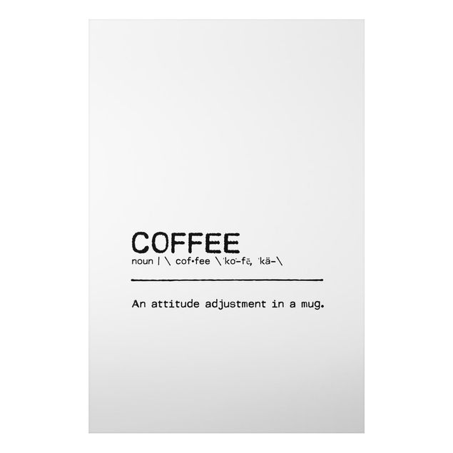 Tableaux moderne Definition Coffee Attitude