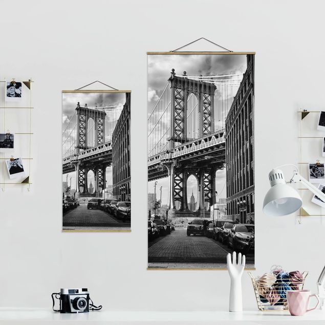 Tableau décoration Pont de Manhattan en Amérique