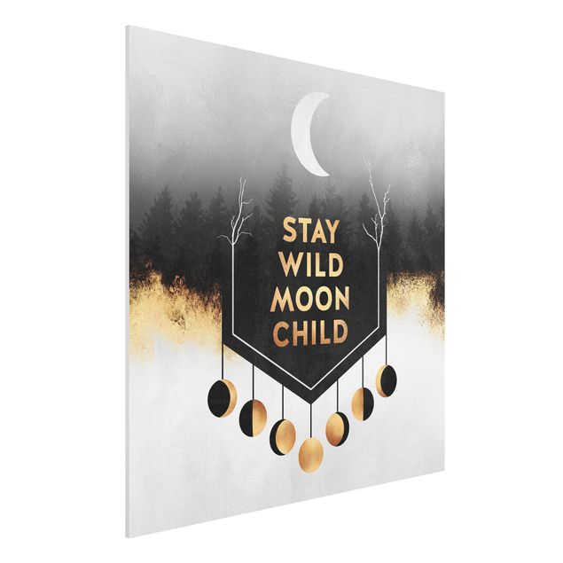 Tableaux moderne Stay Wild Moon Child