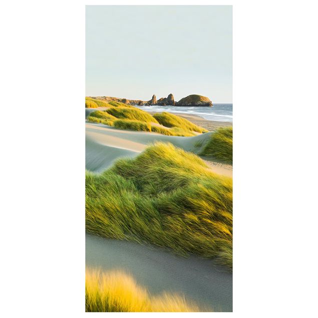 Panneau de séparation - Dunes And Grasses At The Sea