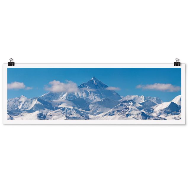 Tableaux modernes Mont Everest