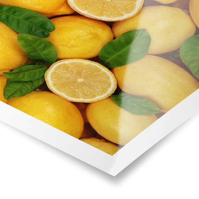 Posters muraux Citrons juteux
