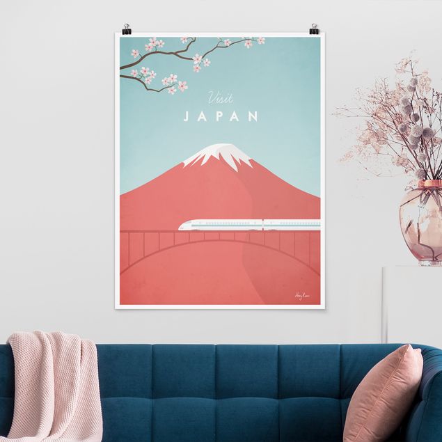 Décorations cuisine Poster de voyage - Japon