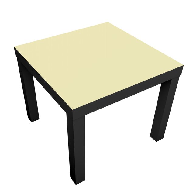 Papier adhésif pour meuble IKEA - Lack table d'appoint - Colour Crème