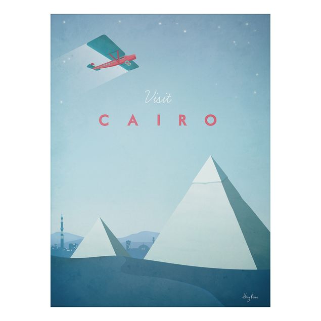 Tableau vintage Poster de voyage - Le Caire
