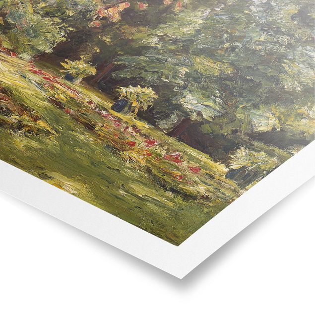 Tableaux Artistiques Max Liebermann - Terrasse fleurie du Wannseegarten