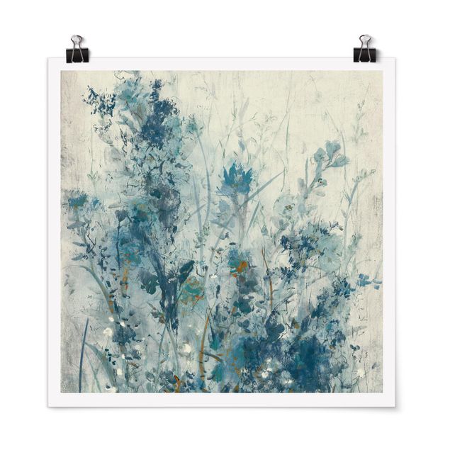 tableaux floraux Blue Spring Meadow I