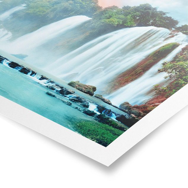 Tableaux nature Panorama des chutes d'eau