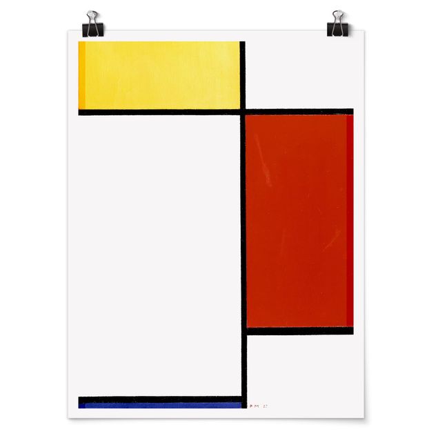 Tableaux modernes Piet Mondrian - Composition I