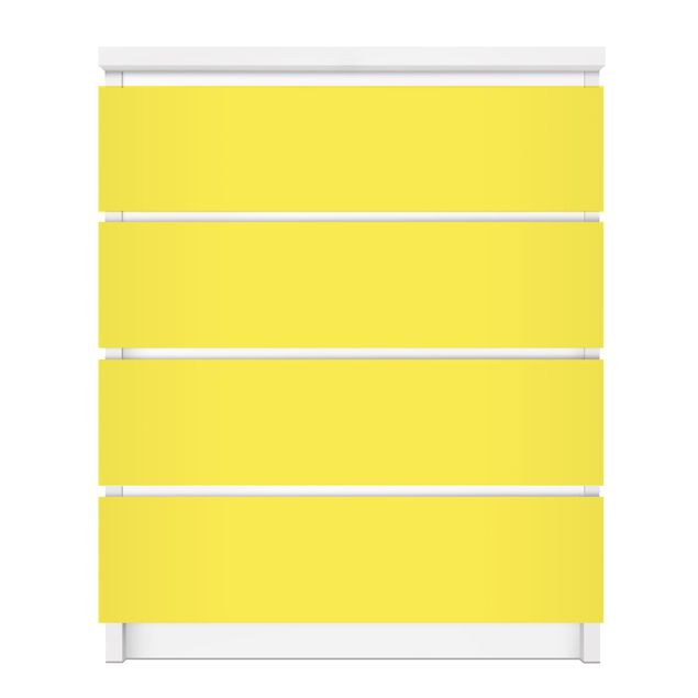 Papier adhésif pour meuble Coloris Jaune Citron