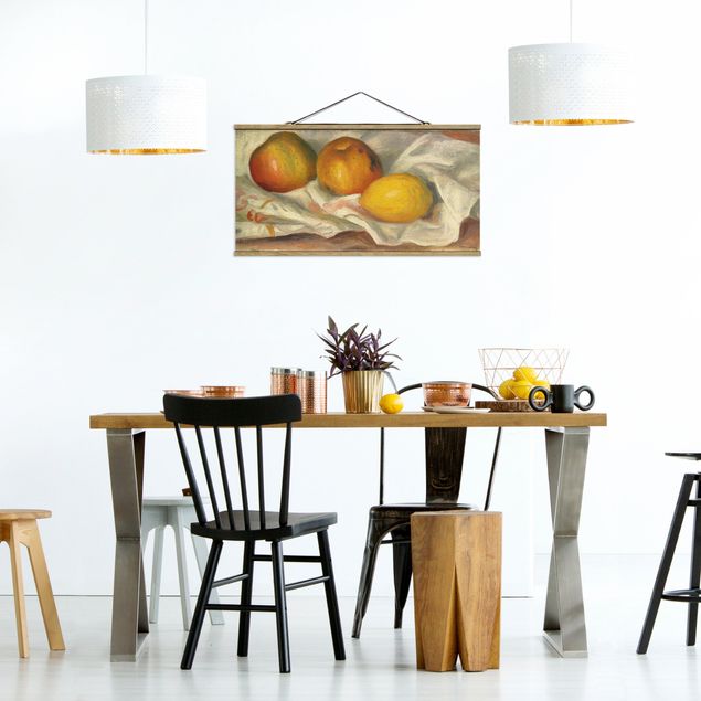 Tableaux Artistiques Auguste Renoir - Deux pommes et un citron