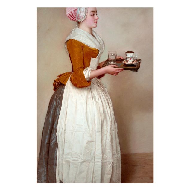 Décorations cuisine Jean Etienne Liotard - La jeune fille en chocolat