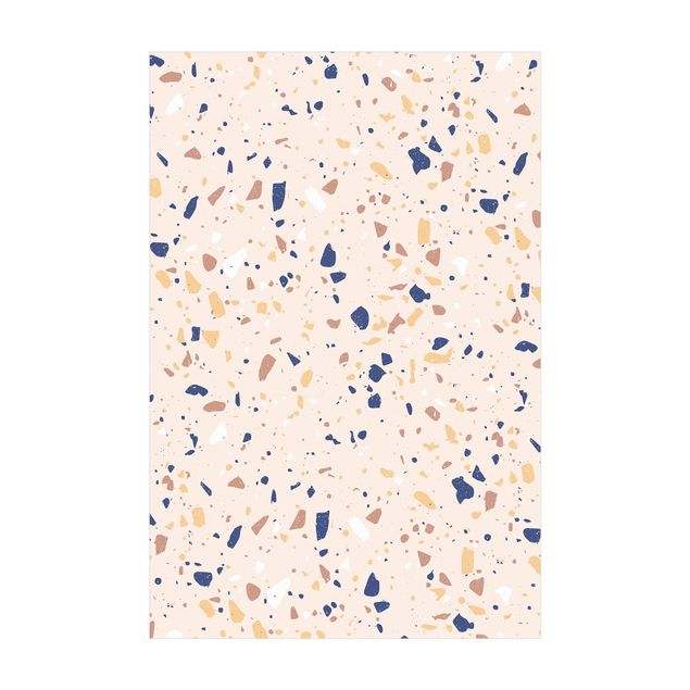 tapis beige Detailed Terrazzo Pattern Padua