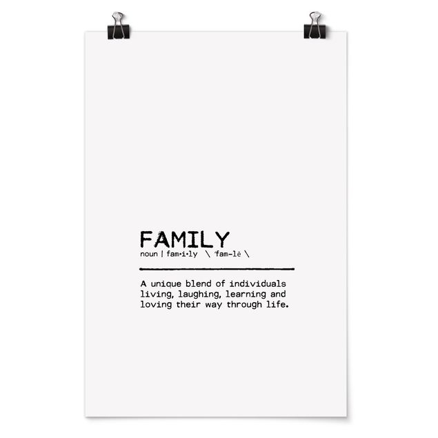 Tableau citation Definition Family Unique