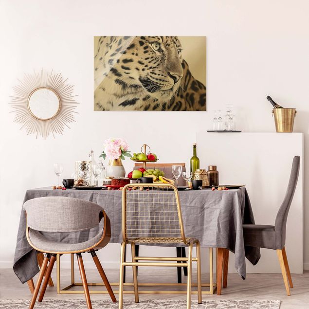 Tableaux moderne Le léopard