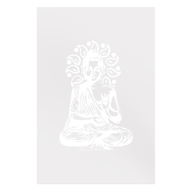 Film pour fenêtres - Detailed Buddha II