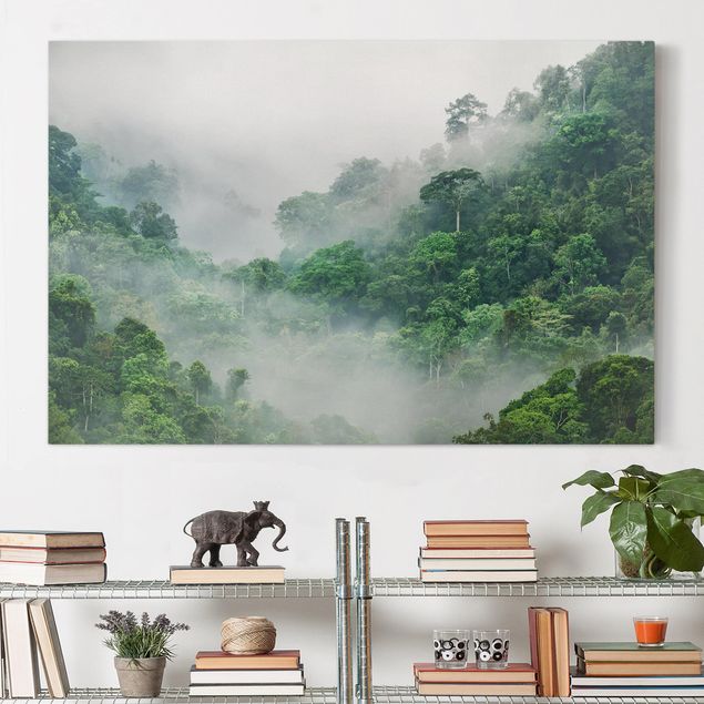 Impression sur toile - Jungle In The Fog