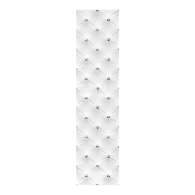 Panneaux coulissants avec dessins Diamant blanc de luxe