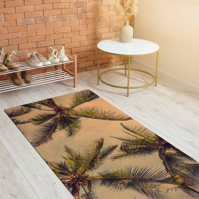tapis salon moderne Les Palmiers