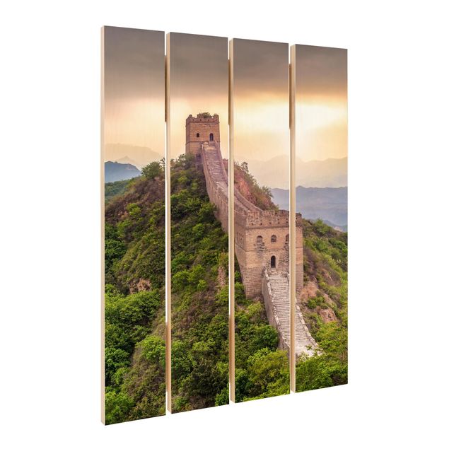 Impression sur bois - The Infinite Wall Of China
