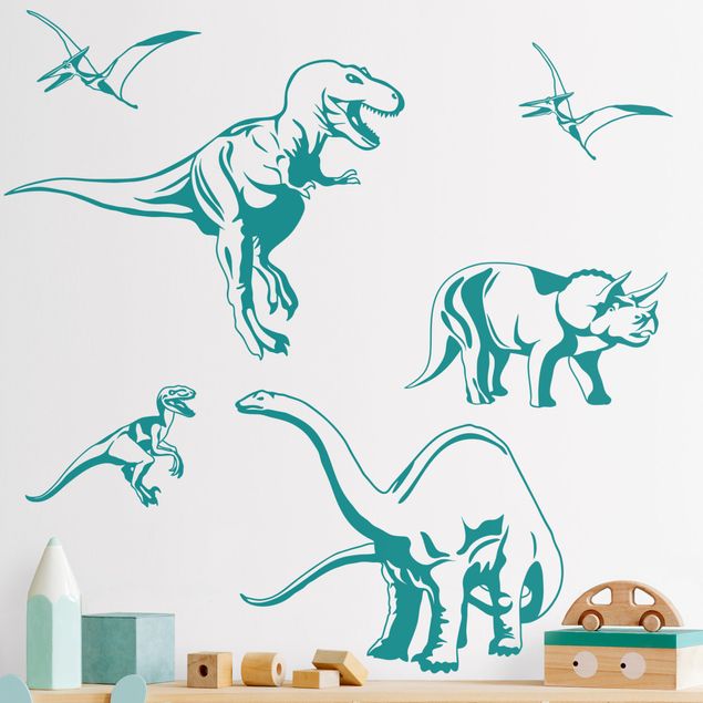 Sticker mural - Dino Set