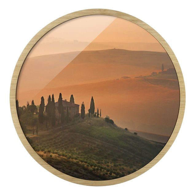 Tableaux encadrés paysage Dreams Of Tuscany