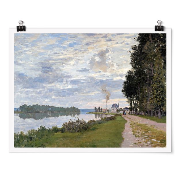 Tableaux Artistiques Claude Monet - Le front de mer d'Argenteuil