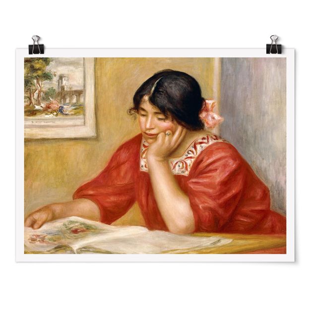 Tableaux moderne Auguste Renoir - Léontine lisant