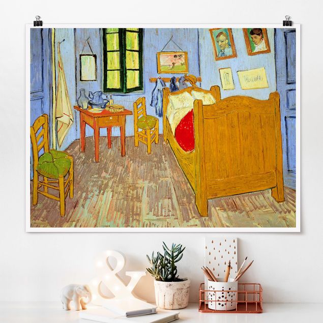 Déco murale cuisine Vincent Van Gogh - Chambre à coucher à Arles
