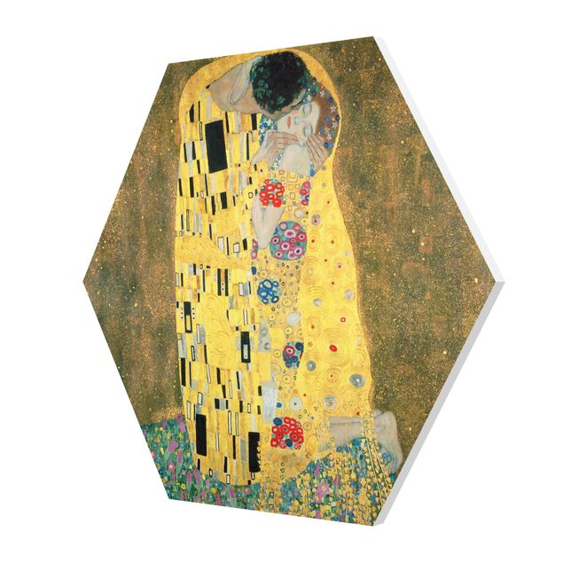 Tableaux amour Gustav Klimt - Le baiser