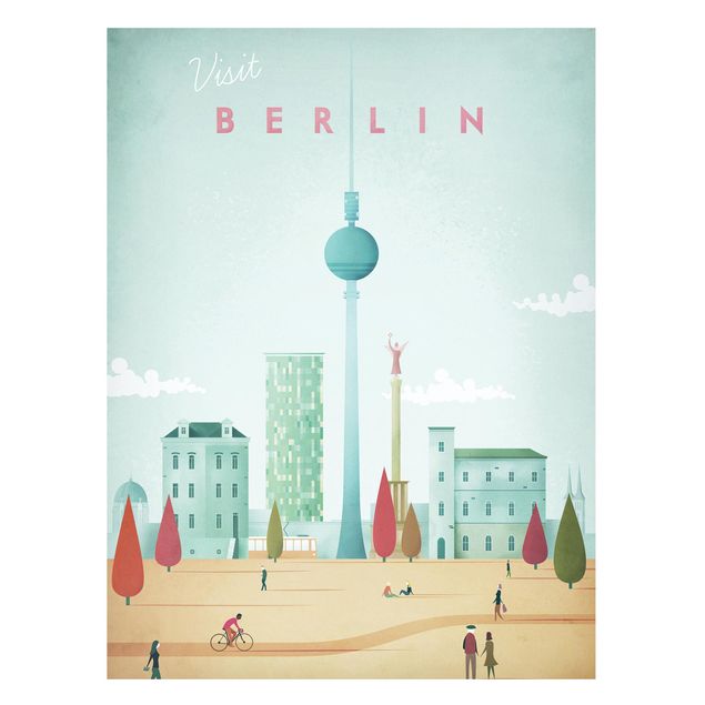 Tableaux Berlin Poster de voyage - Berlin