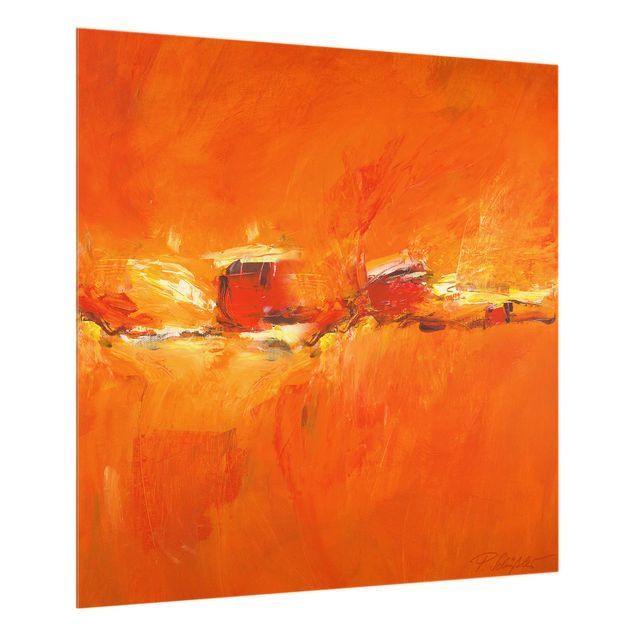 Fond de hotte - Petra Schüßler - Composition In Orange