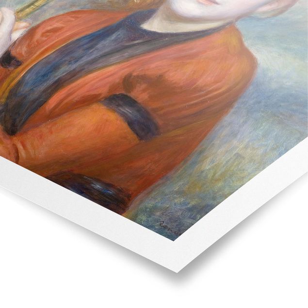 Tableau portraits Auguste Renoir - L'Excursionniste