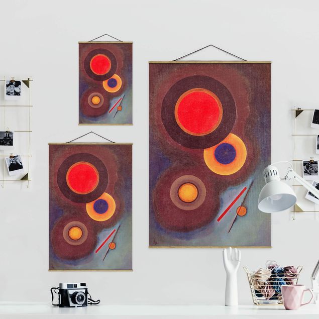 Tableaux reproduction Wassily Kandinsky - Cercles et lignes